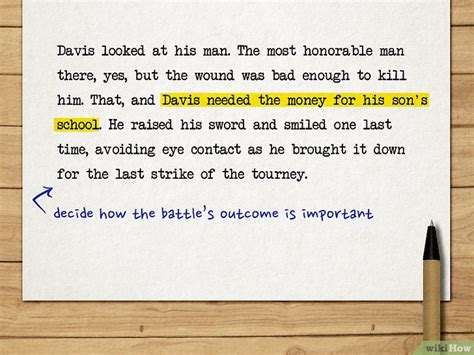 Image result for How to Write a Fight Scene Example