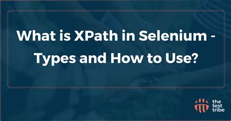 XPath in Selenium Tree に対する画像結果