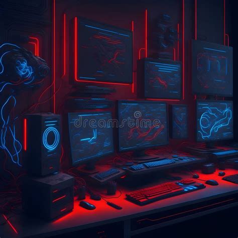 Image result for Futuristic Multi-Monitor Setup