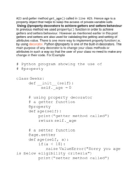 Image result for How to Write Getter Methods in Python