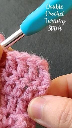 Image result for Double Crochet Turning Stitch