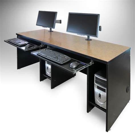 Image result for Computer Lab Tables with Cable Management