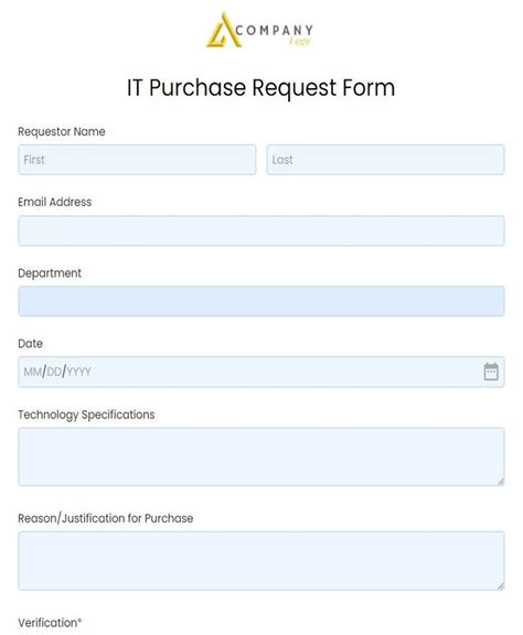Image result for Simple PO Request Form