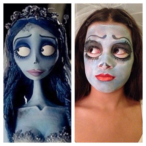 Image result for Corpse Bride Makeup