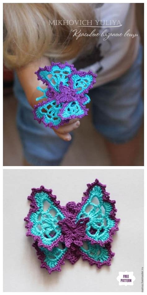 Image result for Crochet Butterfly Lace Pattern