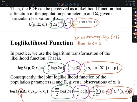 Image result for Log-Likelihood Manual Calculation Example
