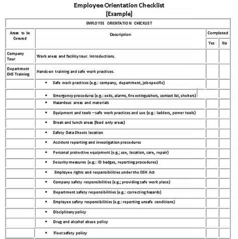 Image result for Employee Check Up Checklist