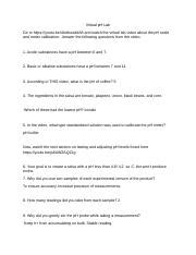 Image result for pH Balance Lab Answer Key