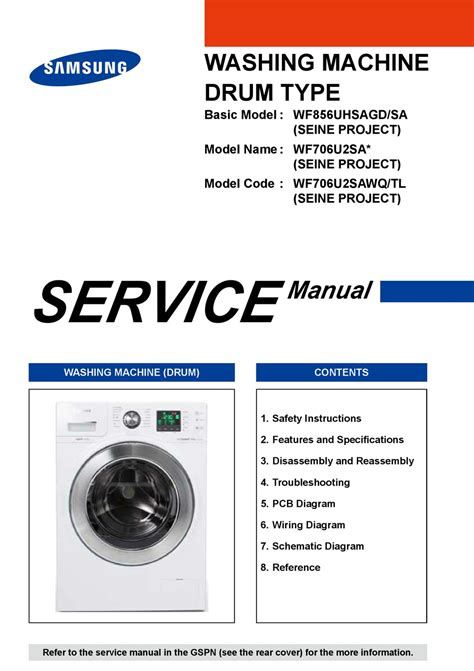 Image result for Samsung Washing Machine Manual