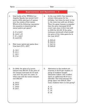 Image result for Common Core 7th Grade Math Worksheets
