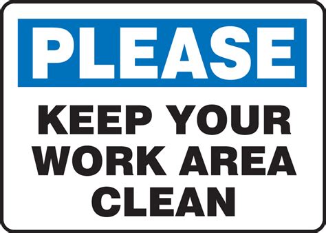 Keep Our Work Space Clean and Safe に対する画像結果
