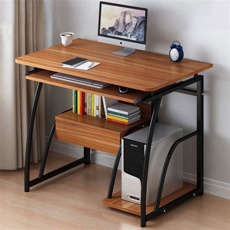 Image result for Computer Table with Integrated Desktop