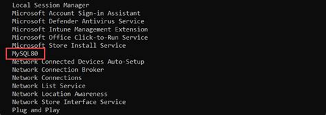 Afbeeldingsresultaten voor Start MySQL Server