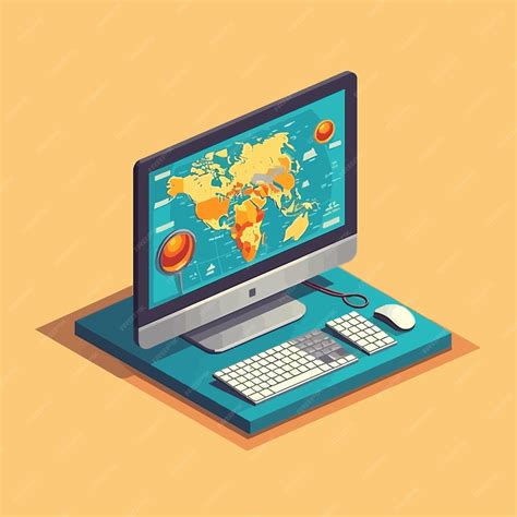 Image result for Simple 3D Computer Vector