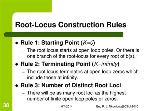 Image result for Root Locus Rules