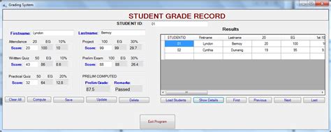 Image result for C# SQL Grading System
