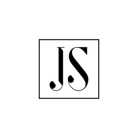 Image result for JS Monogram Logo Design