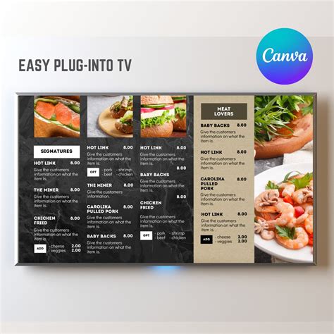Image result for Menu Board Graphic