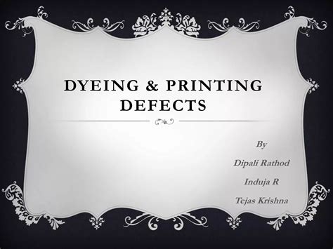 Image result for Common Dyeing Defects