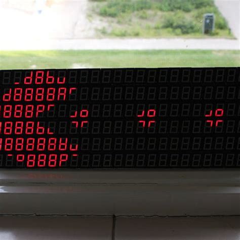 Image result for 7-Segment Clock Display
