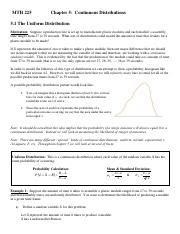 Toradh íomhá ar Uniform Distribution Notes