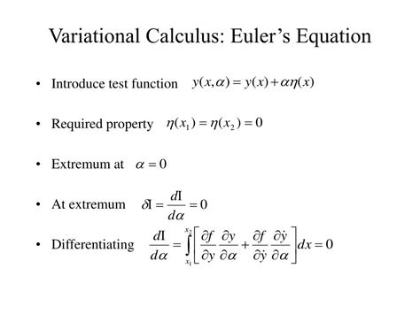 Image result for Calculus of Variations Sample Problems