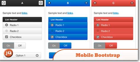 Image result for jQuery Mobile Template Example