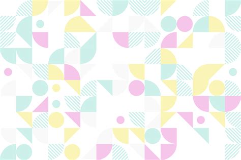 Toradh íomhá ar Pastel Geometric Pattern