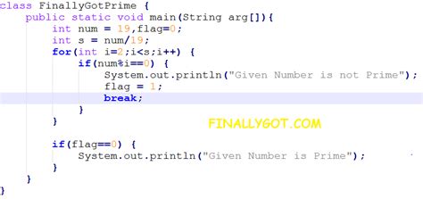 Image result for Prime Number Program in Java Video in Telugu