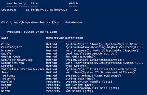 Image result for PowerShell Bitmap Icon