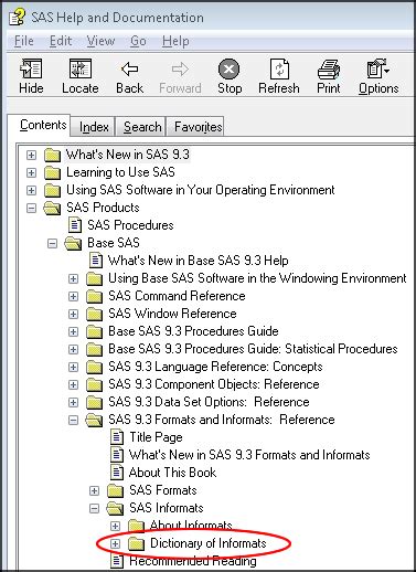 Toradh íomhá ar SAS Format Statement Example