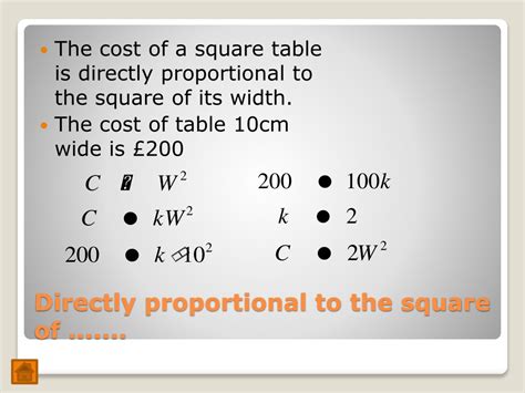 Image result for Square Proportionality