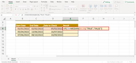 Image result for Between Function in Excel