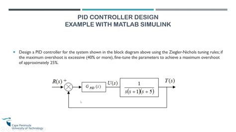 Toradh íomhá ar Simulink PID Controller Example
