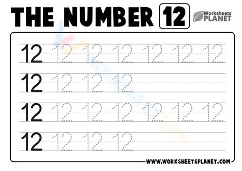 Image result for Worksheet On Number 12