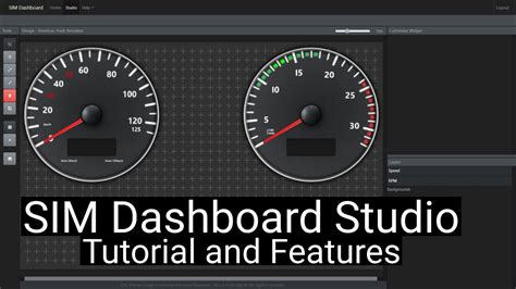 Toradh íomhá ar Sim Dashboard PC-Monitor