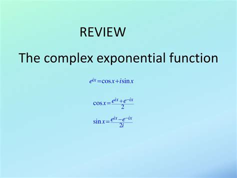 Image result for Plot of Complex Exponential