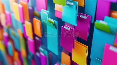 Image result for Colorful File Folders