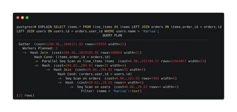Afbeeldingsresultaten voor PostgreSQL Explain