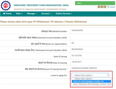 Image result for How to Fill EPF Form