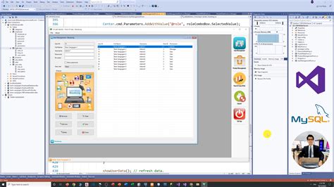MySQL Statment Visual Studio に対する画像結果