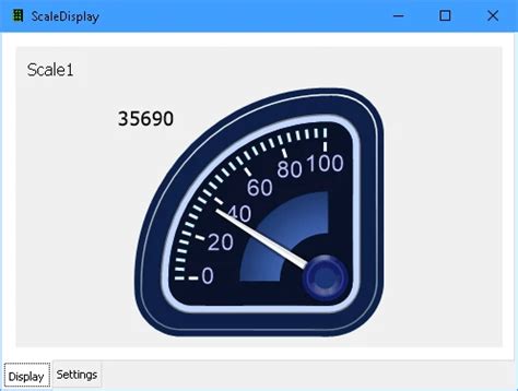 Weight Scale Display Software に対する画像結果