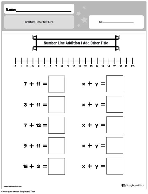 Image result for Numbered Number Line Worksheet