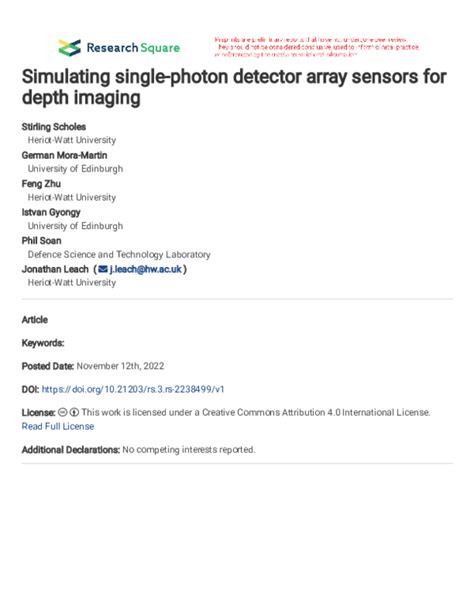Image result for Photon Detector Array
