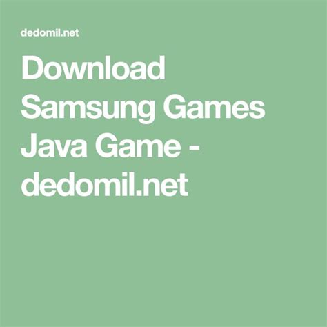 Image result for Dedomil Java Games