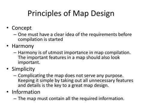 Image result for Design Principles Map