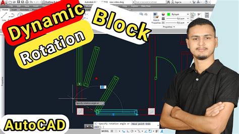 Image result for AutoCAD Block Chain Dynamic Rotation