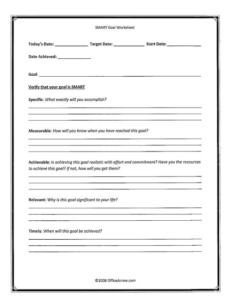 Image result for Smart Goals Map Worksheet