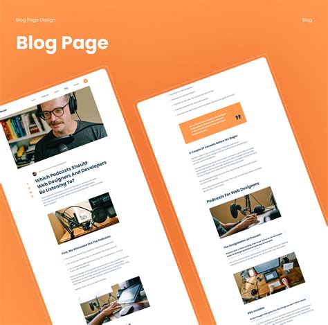 Image result for Blog Post Page Design