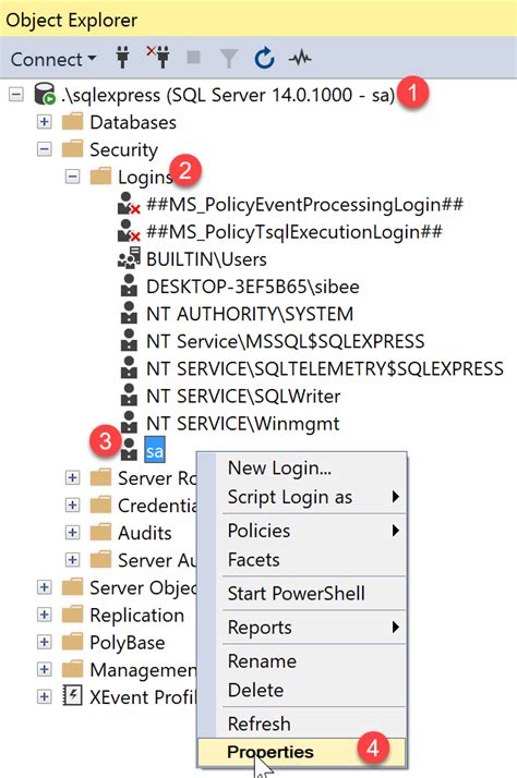 Image result for SQL Server User SA